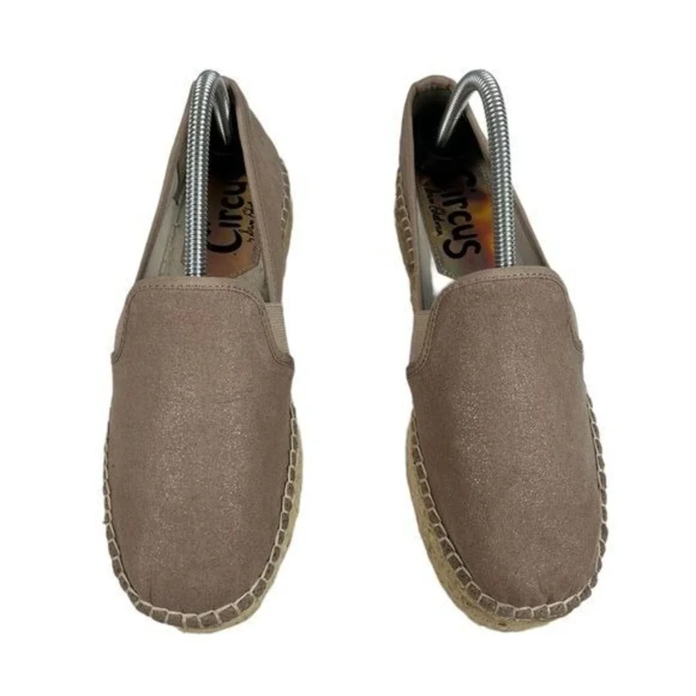 Circus by Sam Edelman Christina Womens 9.5 Platform Espadrille‎ Jute-Wrapped